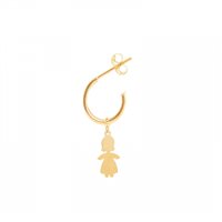 Mono orecchino Unoaerre Donna Batticuore in Oro giallo 519163 - 519163